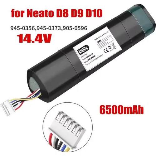 6500mAh适配 Neato D8 D9 D10扫地机充电电池14.4V 大容量