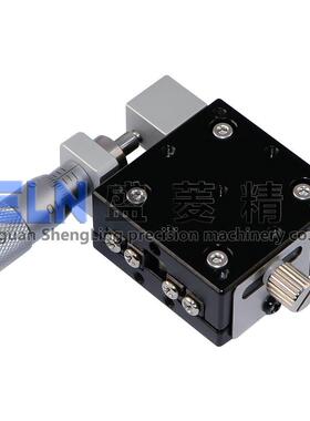 供应台面30*30X轴微调架手动可调平台精密位移滑台LX30-L