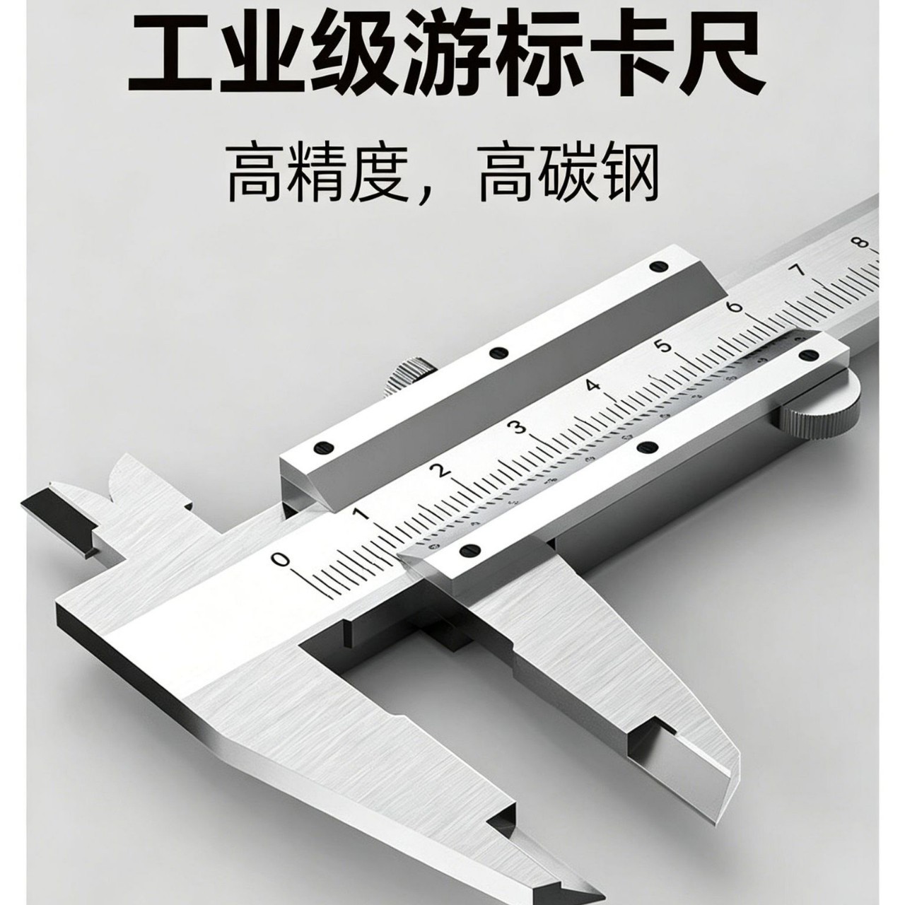 高精度不锈钢高碳钢卡尺游标卡尺