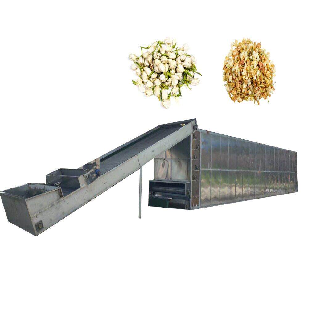 蔬菜连续式网带烘干机食品大型带式烘干设备全自动网带式烘干机