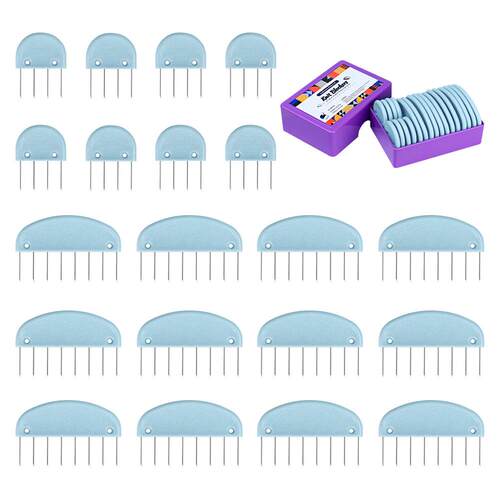 毛衣围巾固定针定型器 DIY编织工具 披肩毛衣定型排针 编织定型针