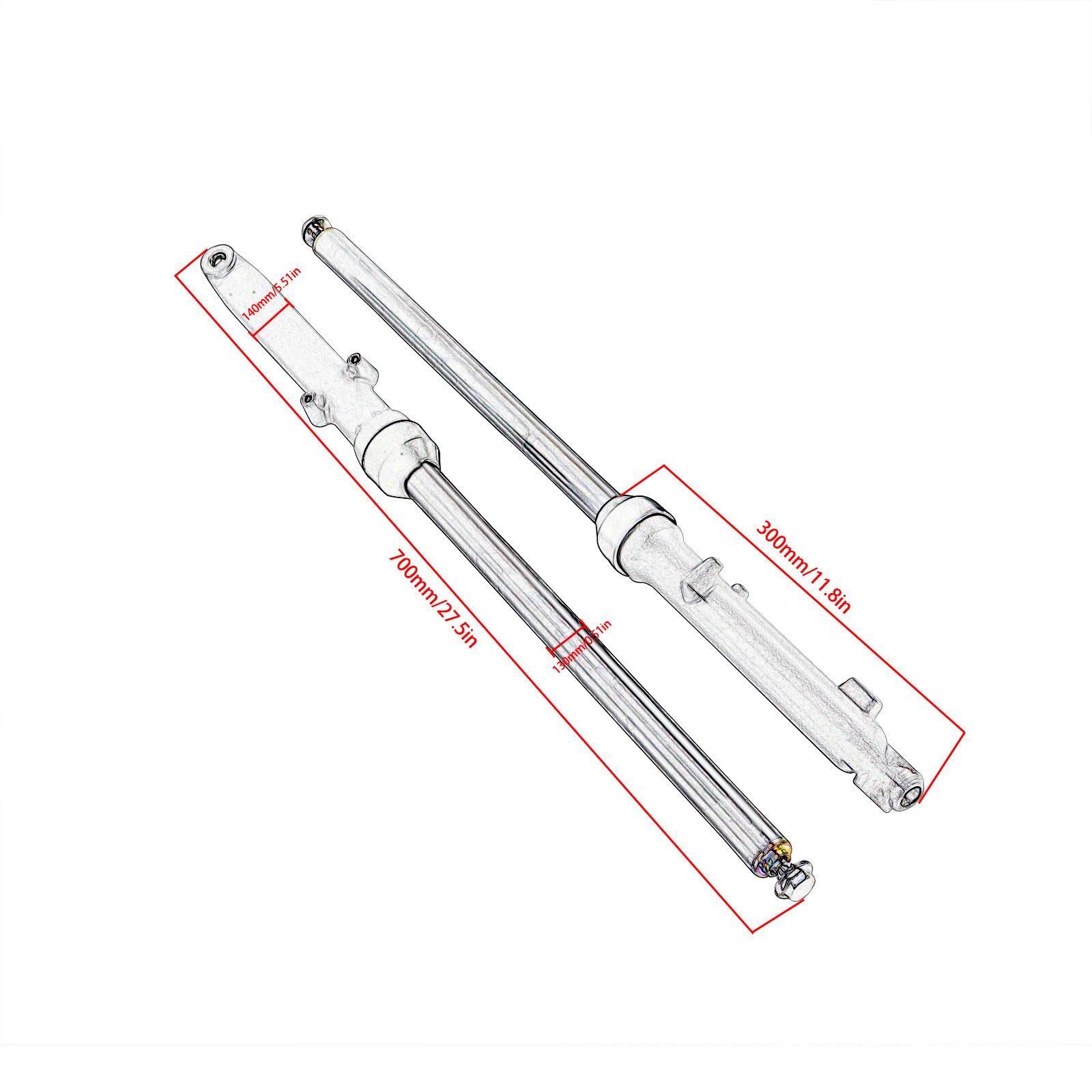 骑式摩托车前减震器XF/ZJ/CG125/150/出口型前避震原配件厂家直销