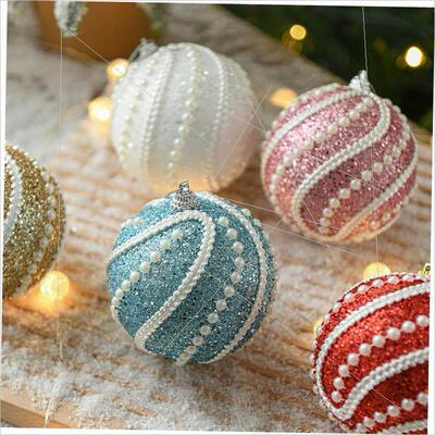 Christmas ball powder ball Christmas hanging ornament