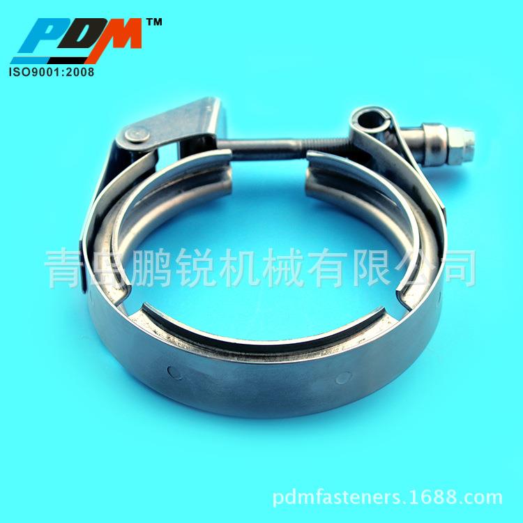 34不2GDP锈钢2.法5寸子母兰V型0卡箍