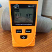 现货供应导电纱触摸感应纱防静电缝纫线涤棉纱线防静电工作服纺线