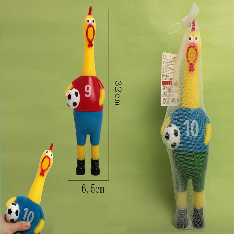 惨叫鸡尖叫鸡捏捏玩具解压整人发声绝望会叫的战 斗鸡狗狗耐咬玩