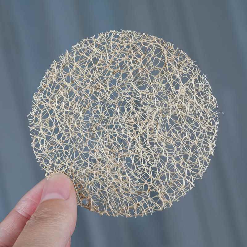 景德镇墨羽超薄丝瓜络单层茶壶垫紫砂壶垫茶杯垫壶承茶托 托隔热