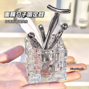 transparent Small and aesthetic glass high compact this