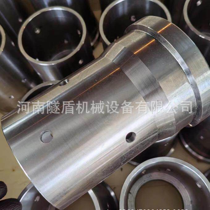 豆砾石喷砂泵OCMER049出料弯头直通内衬豆砾石喷砂管65*85接头