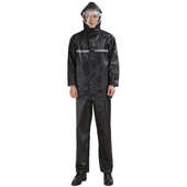 劳保户外骑行雨衣 套装 牛津布双层成人反光防暴雨雨衣雨裤 分体式