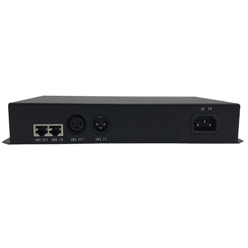 H801TC可联机 脱机电源同步主控SD卡可编程幻彩控制器 双网口输出