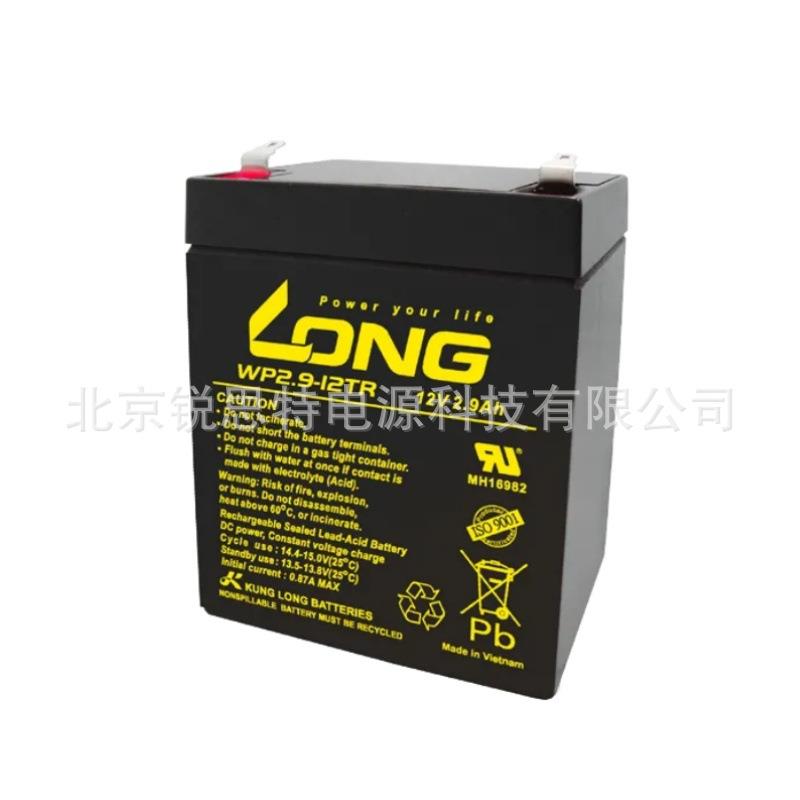咪宝音响专用WP2.9-12TR 12V2.9AH扩音器精密仪器用广隆LONG电池