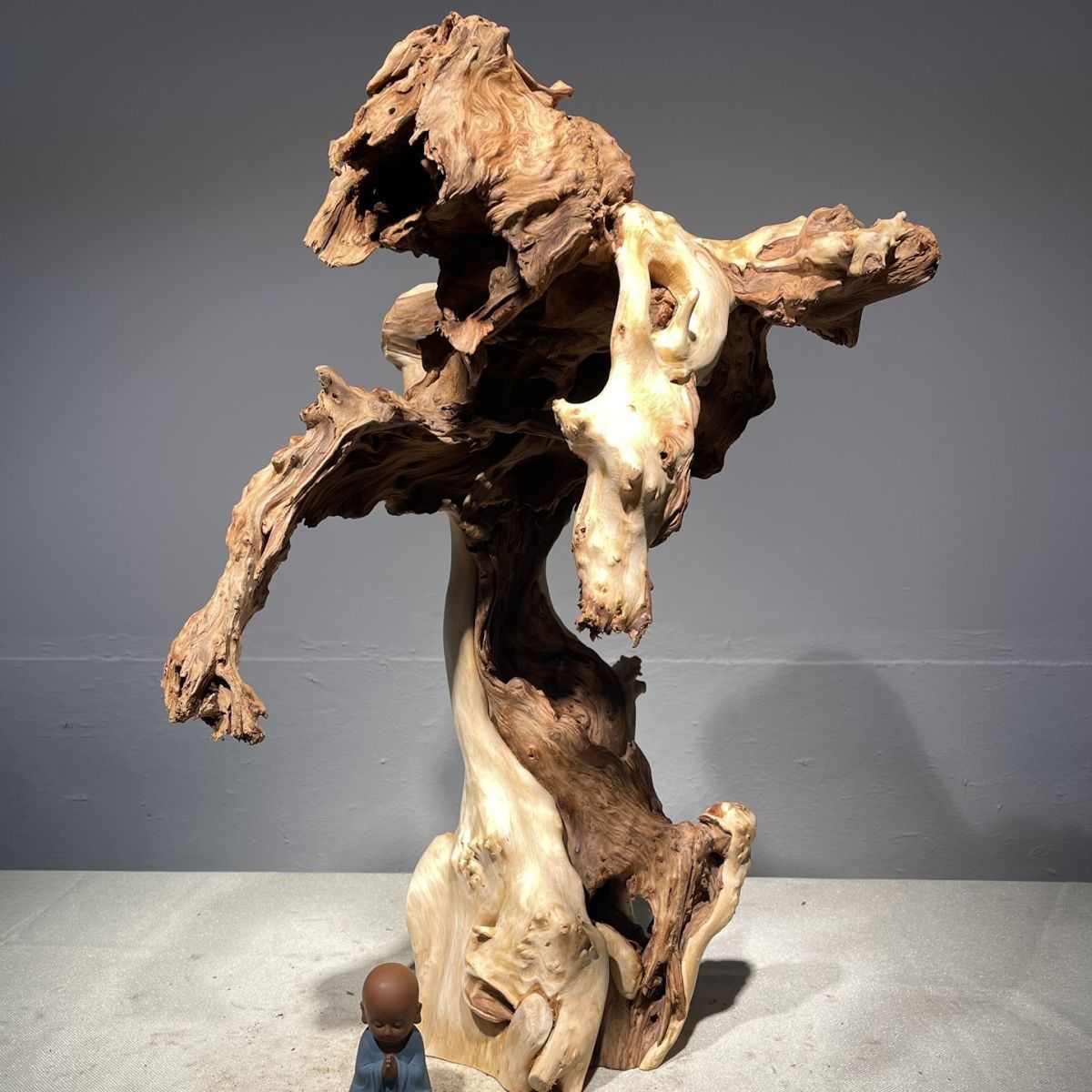 ll根雕木雕工艺品摆件天然风化木枯木香杉木瘤创意禅意家居饰品