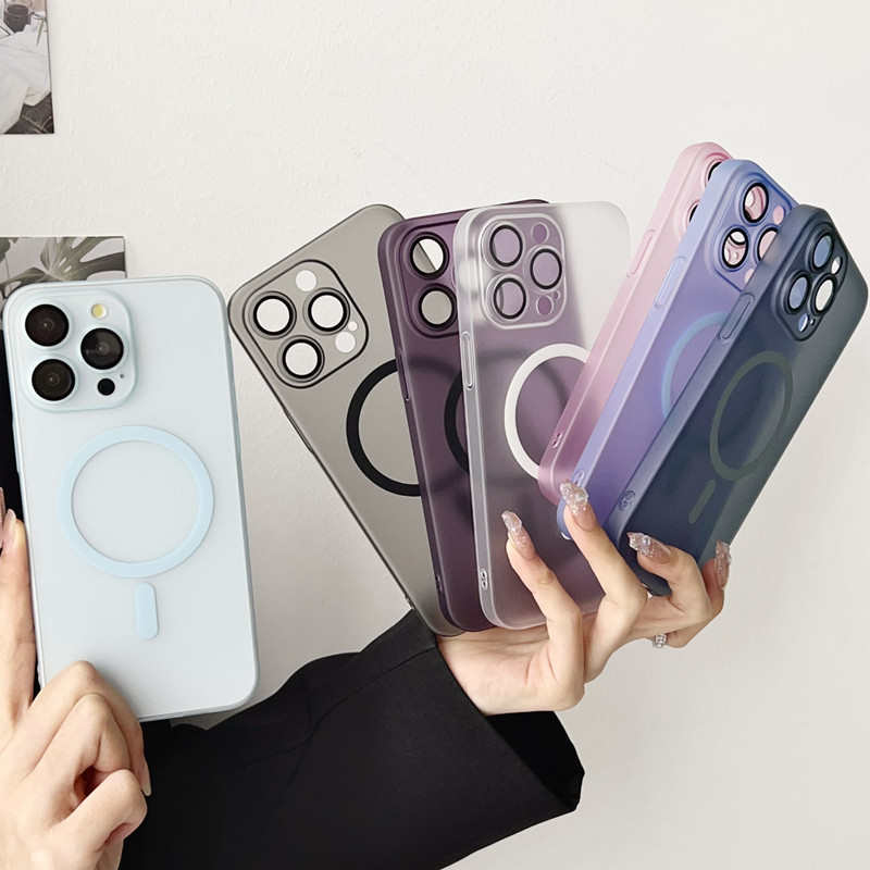 适用iphone16promax手机壳11磨砂12磁吸14苹果15硬壳13全包PC跨境