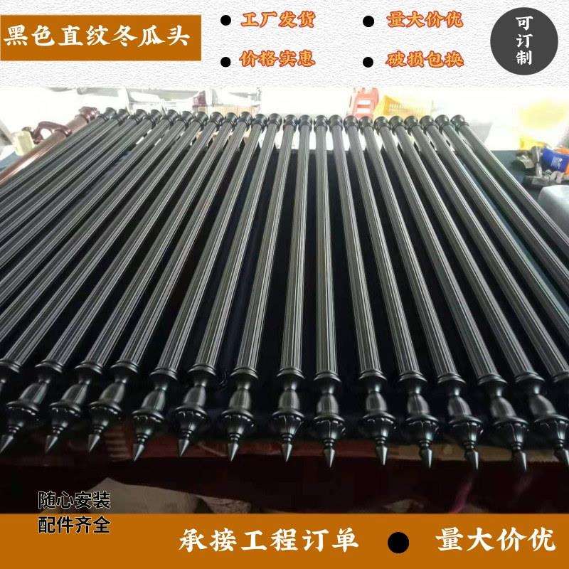 厂家发货新中式祥云铝雕大门拉手加厚铝材镀层别墅拉手通电把手