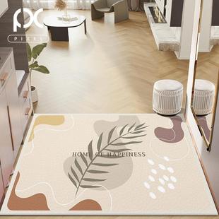 入户门地垫PVC皮革防水进门脚垫门垫家用大门口新款 防滑垫可裁剪