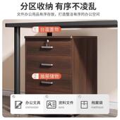 件文柜木质办公室桌下收柜移动矮柜带轮抽屉AVG纳柜活动储资料物