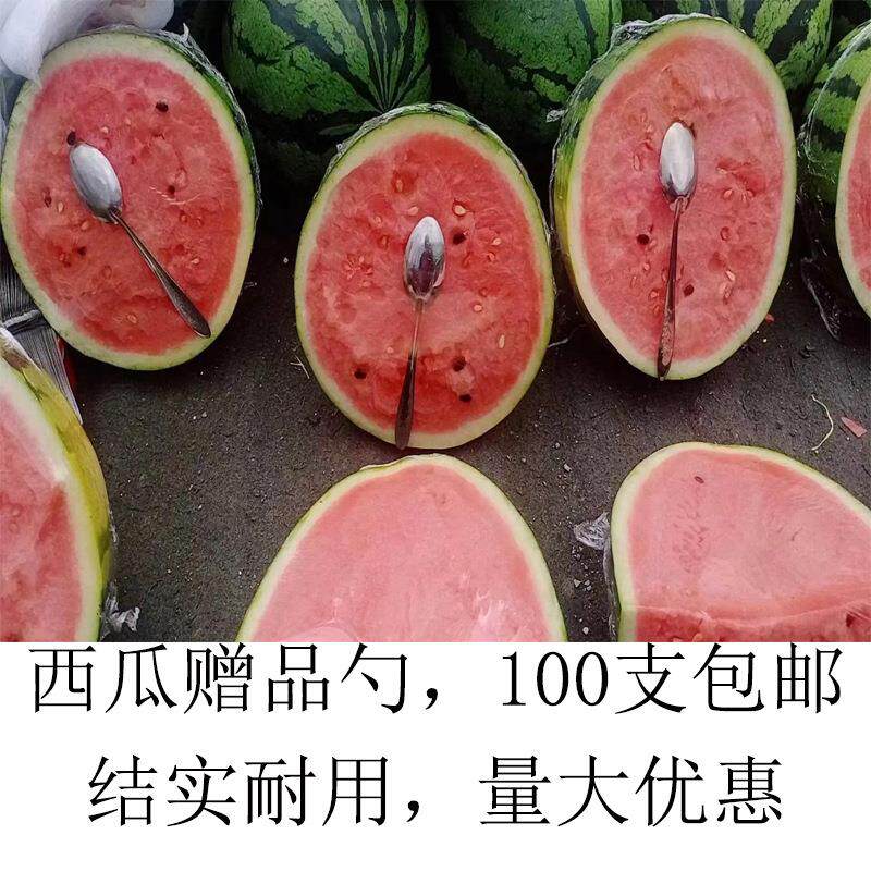 小勺不锈钢汤匙勺饭西瓜尖勺汤家用儿童勺金属小挖勺子调羹铁勺子