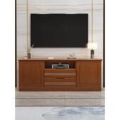 实木电视柜中国风客厅高柜现代极简主义卧室背景柜地板柜高度70厘