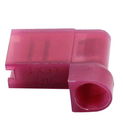 FLDNY2-250接插件6.3/4.8假旗形尼龙母全绝缘冷压接线头端子100只