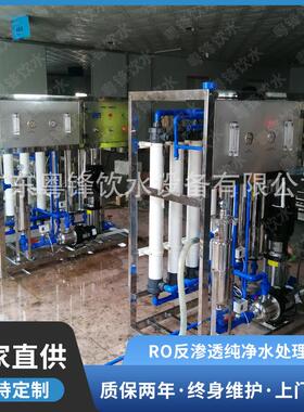 厂家直供纯净水处理设备 RO反渗透装置纯水机械 纯净水净化设备