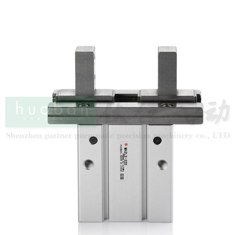 厂家供应SMC平行手指气缸 MHZ2-40D1双作用侧面螺孔安装手指气爪
