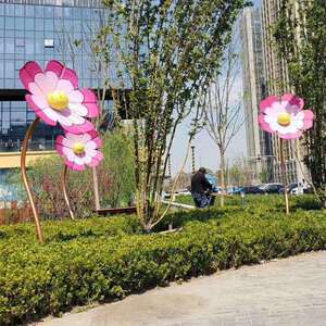 鲜花雕塑不锈钢雕塑 来图 园林公园景观厂家优惠价