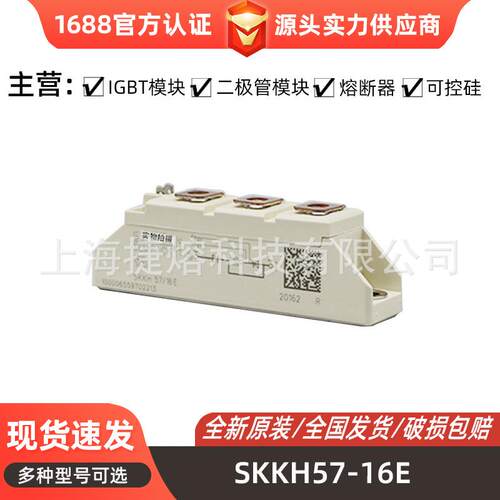 SKKH57-16E SKKH92-16E SKKH106-16E功率二极管 光伏储能型号齐全