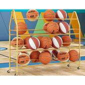 收纳框架架排球移动幼儿园车摆放物存放篮球球球儿童置装 皮球足球