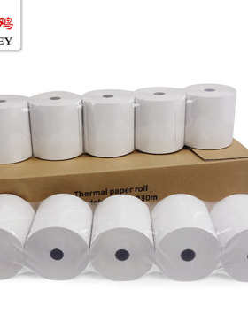 80x8080mm厨打印纸机打印纸收银后银纸80打印纸热敏*80热敏收