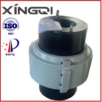 制动轮蛇簧联轴器jsa安全型联轴器高速端1070t大扭矩蛇形联轴器