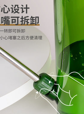 不锈钢长嘴水壶水壶透明灌溉工具