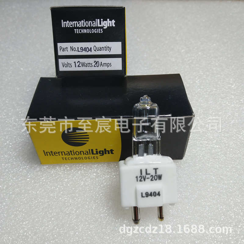 原装ILT迈瑞卤素灯泡L9404 12V20W GY9.5生化灯泡 MD-4000 12V20W