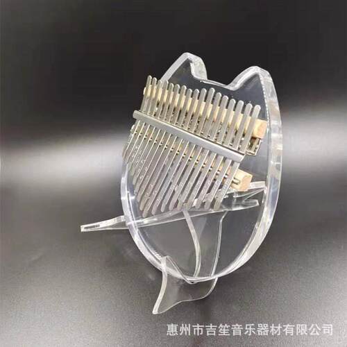 水晶透明拇指琴卡琳巴17音卡琳巴手指钢琴Kalimba手指琴