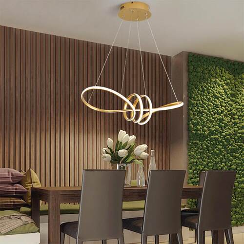 餐厅吊灯奢XY2012约后现代个性店轻铺吧台前线条led灯简设计L台ED