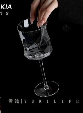 {春风意杯 觅端端 小年闲 爱}中古vintage高脚杯子红酒杯葡萄酒杯