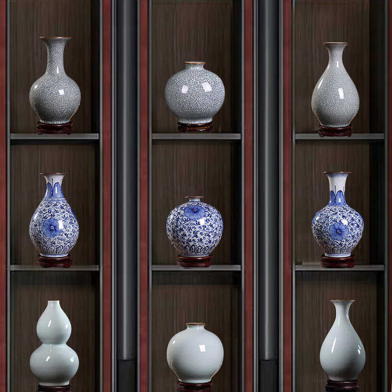 陶瓷新花新品博古架复古茶室铁壶瓶装办公室中式摆件酒店柜茶茶壶,特色手工艺,其他特色工艺品,淘宝优惠券,粉丝福利购,淘宝优惠卷