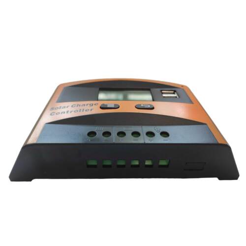 厂家直销12V/24V自动识别电压10A20A30A40APWM太阳能控制器LCD屏