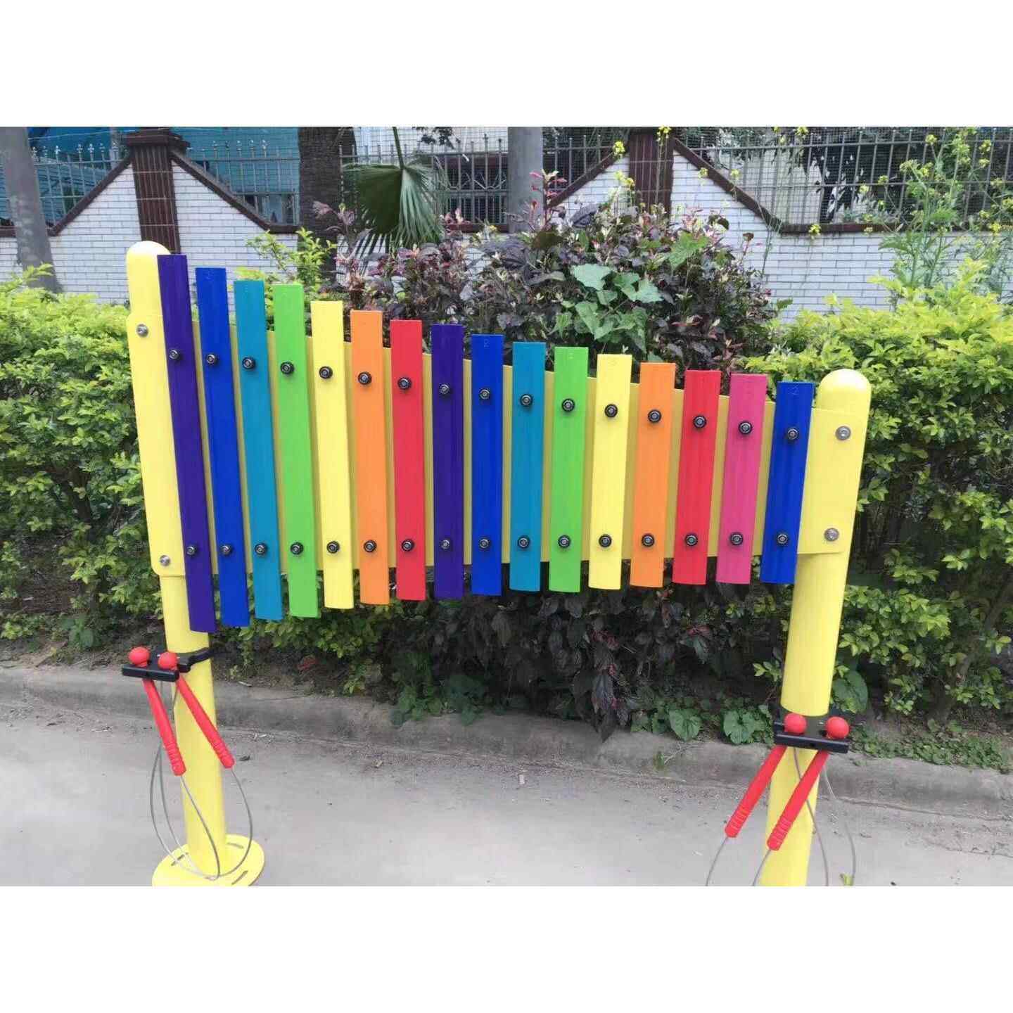 正品传声筒户器外游乐设叭备制幼儿园小区儿童喇筒定打击乐墙面传