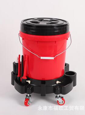 Dolly底跨境294洗车底座多功盘能移w动底托托洗车桶座Car ash buc