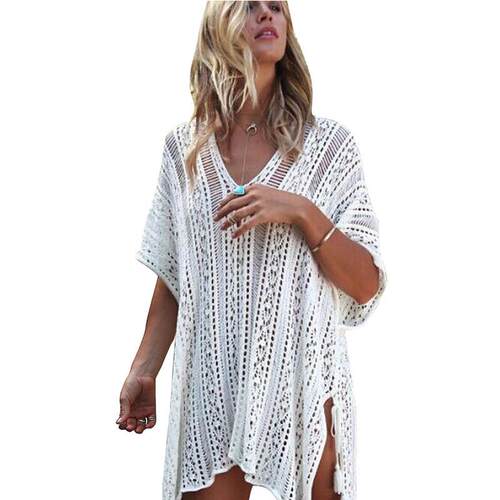 Beach Knitted Bikini Hoodie 沙滩针织比基尼罩衫装
