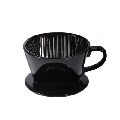 日本 KALITA咖啡过滤杯三孔手冲咖啡杯陶瓷滴滤杯