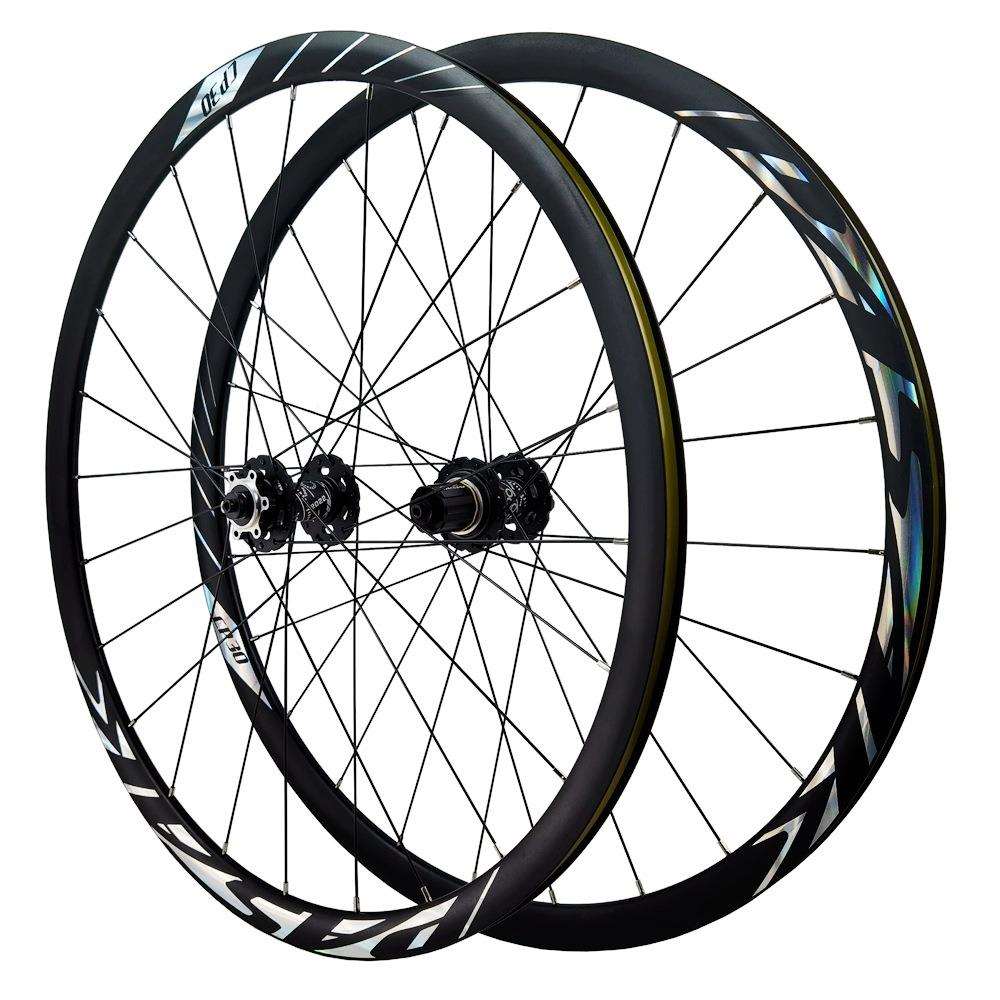 700C碟刹公路PASAK越野公路自行车轮组29寸30MM铝圈HG MS XD 12速
