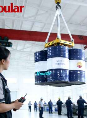 现货供应TY4/YL4吊车叉车四桶夹油桶吊具鹰嘴起重器夹具铁塑料桶