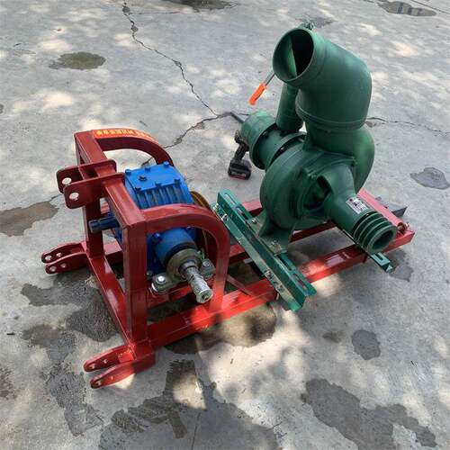 拖拉机后悬挂大六寸抽水泵流量580立方吸程10米排水排涝