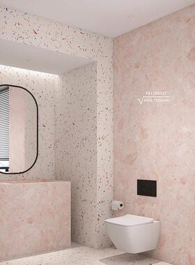 法式花花砖砖600x120奶油风卫生间墙优等品连纹天鹅绒植0物艺术片