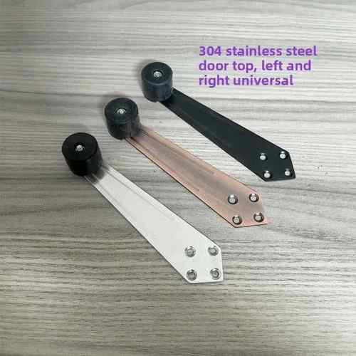 304不锈钢门顶门阻器门阻防撞缓冲橡胶门阻限位器浴室酒店门