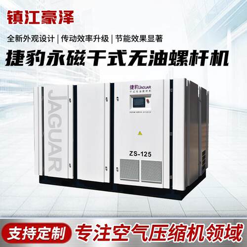 ZS永磁干式无油螺杆机静音气泵水润滑低压空气压缩机厂家