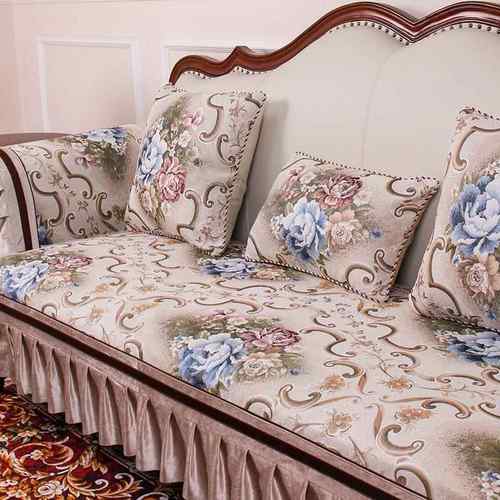 2HGO025新滑欧式发沙垫奢华防套罩感美式款四季通用坐垫子