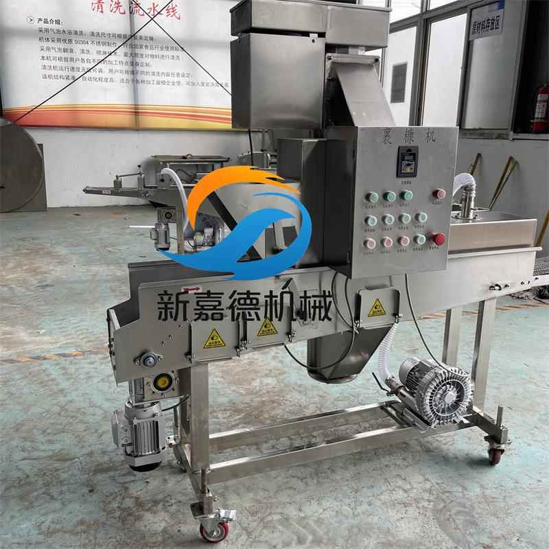 全自动上糠机直供裹糠设备饼干上燕麦机